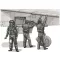 CMK French pilot and two mechanics f.1/72 Special Hobby Mirage F.1C model 1:72 (129-F72305)