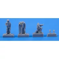   CMK Two Fouga Magister Pilots and a.Mechanic for Special Hobby kit (3 fig) 1:72 (129-F72306)