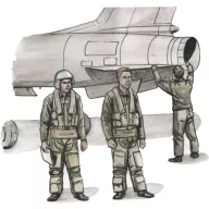 CMK Two French Pilots and a  Mechanic 1:72 (129-F72308)