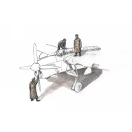   CMK Barracuda Mechanics (3 figures,aboard carrier w/raincoat)f.Sp.Hobby kit 1:72 (129-F72330)