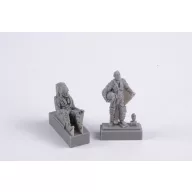   CMK SK-37/SK-37E Viggen instruktor/Operator (sester in rear cockpit) and Pilot Climbing 1:72 (129-F72352)