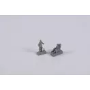 CMK SK-37/SK-37E Viggen instruktor/Operator (sester in rear cockpit) and Pilot Climbing 1:72 (129-F72352)