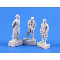  CMK He 162-Three Pilot figures,each i.different gear:Great Coat,Flying Suit,Breeches 1:72 (129-F72365)