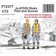   CMK Junkers Ju-87D/G Stuka Pilot and Gunner 1:72 (129-F72377)