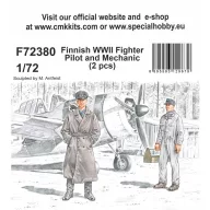   CMK Finnish WWII Fighter Pilot and Mechanic 1:72 (129-F72380)