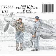  CMK Avia S-199 Pilot and Mechanic for Eduard and other kits 1:72 (129-F72385)