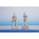 CMK IAF Mirage IIICJ Pilot & Female Ground Crew 1:72 (129-F72387)