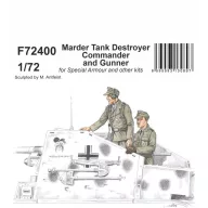 CMK Marder Tank Destroyer Commander and Gunner (129-F72400)