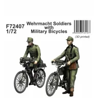   CMK Wehrmacht Soldiers with Military Bicycles 1:72 (129-F72407)