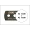 CMK Extra Smooth Saw 42x42 Two-sided for H1010 (129-H1002)