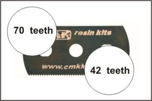 CMK 5 Sägeblätter, feine und grobe Zähne  (129-H1004)