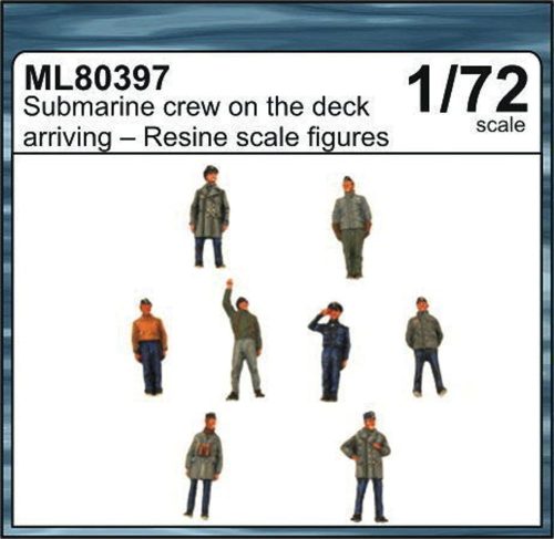 CMK Submarine crew on the deck arriving  (129-ML80397)
