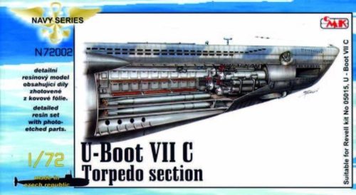 CMK U-Boot Typ VII C Torpedoraum 1:72 (129-N72002)