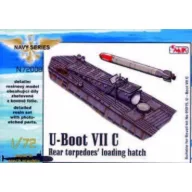   CMK U-Boot VII Rear torpedoes'loading hatch 1:72 (129-N72008)