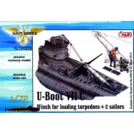   CMK U-Boot Typ VII C Torpedowinsch für Revell-Bausatz 1:72 (129-N72009)