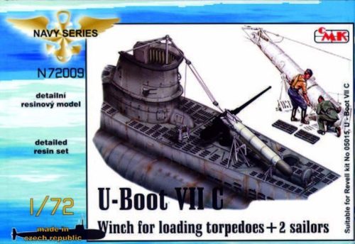 CMK U-Boot Typ VII C Torpedowinsch für Revell-Bausatz 1:72 (129-N72009)