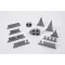 CMK U-Boot IX Open Front&Rear Torpedo Muzzle Doors 1:72 (129-N72010)