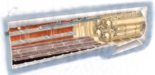 CMK U-Boot Typ IX Front Torpedo Section f.RE 1:72 (129-N72011)