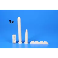 CMK WWII German Torpedo Type G7a (3 pcs) 1:72 (129-N72026)