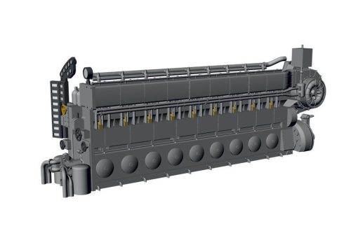 CMK Diesel Engine MAN M9V46 for UIXC 1:72 (129-N72027)