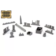   CMK U-Boot IX Stern Torpedo w/Loading Winch and Cart,for Revell kit 1:72 (129-N72029)