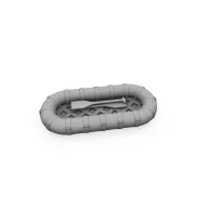 CMK PT-109 Boat Life Raft 1:72 (129-N72033)