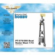 CMK PT-579/588 Boat Radar Mast 1/72 1:72 (129-N72041)