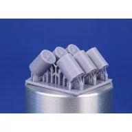   CMK German DM II Depth Charges (6 pcs.) for KFK and other ships for Special Navy kit 1:72 (129-N72046)
