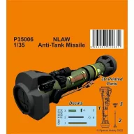   CMK NLAW Anti-Tank Missile zur Zeit Friedrichs des Großen 1:35 (129-P35006)