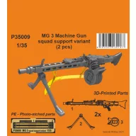   CMK MG 3 Machine Gun - squad support variant (2 pcs) 1/35 1:35 (129-P35009)