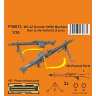   CMK MG 42 German WWII Machine Gun (Late Variant) 1:35 (129-P35013)