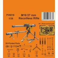 CMK M18 57 mm Recoilless Rifle 1:35 (129-P35016)