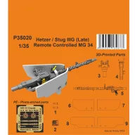   CMK Hetzer / Stug IIIG (Late) Remote Controlled MG 34 (129-P35020)