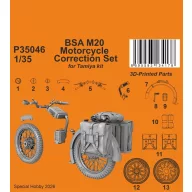   CMK BSA M20 Motorcycle Correction Set for Tamiya 1:35 (129-P35046)
