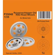   CMK Raupenschlepper Ost RSO Road Wheels for Miniart 1:35 (129-P35048)