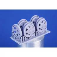   CMK Raupenschlepper Ost RSO Road Wheels for Miniart 1:35 (129-P35048)