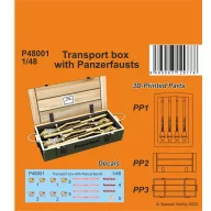 CMK Transport box with Panzerfausts 1:48 (129-P48001)
