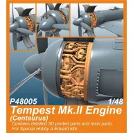   CMK Tempest Mk.II Engine (Centaurus) for SH and Eduard kits 1:48 (129-P48005)
