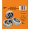 CMK M5 and M8 Welded Roadwheels for Tamiya 1:48 (129-P48031)