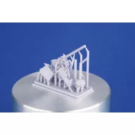   CMK M5A1 Turret Machine Gun Mount and Gun Barrels 1:48 (129-P48035)