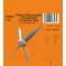 CMK Fairey Barracuda Correction Propeller Set for Trumpeter 1:48 (129-P48041)