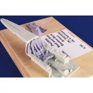   CMK Fw190A Seat and Side Section Back Armour (w/ harness) for Eduard 1:48 (129-P48046)