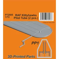 CMK RAF Kittyhawks Pitot Tube (2 pcs.) 1:72 (129-P72005)
