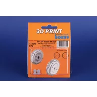   CMK DH.94 Moth Minor Wheels / Circumferential Tread Pattern for Special Hobby 1:72 (129-P72049)