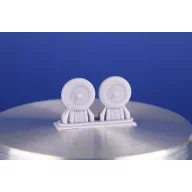   CMK DH.94 Moth Minor Wheels / Circumferential Tread Pattern for Special Hobby 1:72 (129-P72049)