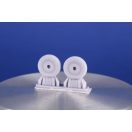 CMK DH.94 Moth Minor Wheels / Circumferential Tread Pattern for Special Hobby 1:72 (129-P72049)