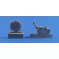   CMK Tempest/Typhoon-Tail wheel w.strengthene 1:32 (129-Q32244)