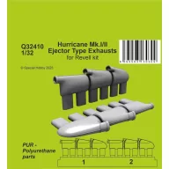   CMK Hurricane Mk.I/II Ejector Type Exhausts 1/32 1:32 (129-Q32410)