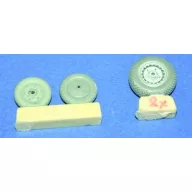 CMK Me 262A/B Wheels für Tamiya-Bausatz  (129-Q48015)