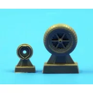 CMK Bf 109E wheels 1:48 (129-Q48070)